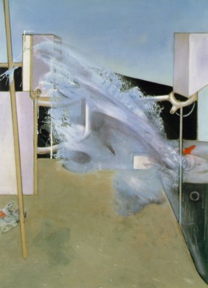 Oil bacon, francis Painting - Jet of Water 1988 by Bacon, Francis