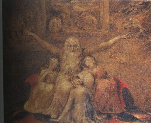 Oil  Painting - Job and his Daughters, 1799-1800 by Blake, William