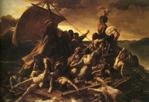 Oil  Painting - The Raft of the Medusa, 1819 by Gericault, Theodore