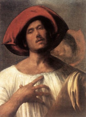 Oil giorgione Painting - The Impassioned Singer   c. 1510 by Giorgione