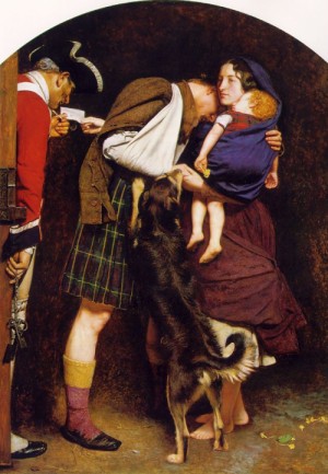 Oil  Painting - The Order of Release, 1746    1852-53 by Millais, Sir John Everett