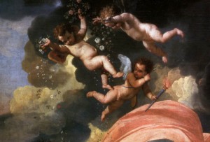 Oil poussin, nicolas Painting - The Triumph of Neptune (detail)  -  1634 by Poussin, Nicolas