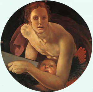 Oil  Painting - Saint Matthew, 1527-28 by Pontormo, Jacopo da