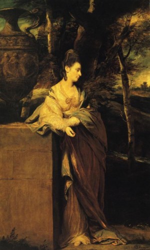 Oil  Painting - Mrs John Parker. 1770-72. by Reynolds, Sir Joshua