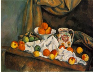 Oil nature Painting - Nature morte  1892-1894 by Cezanne,Paul