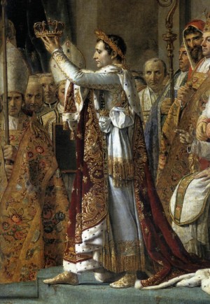 Oil  Painting - The Coronation of Napoleon (detail) 1805-07 by David,Jacques-Louis