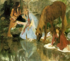 Photograph - Mlle Fiocre in the Ballet  The Source  1867-68 by Degas,Edgar