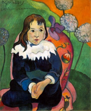Oil  Painting - M. Loulou  1890 by Gauguin,Paul