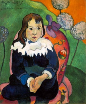 Oil gauguin,paul Painting - M. Loulou  1890 by Gauguin,Paul