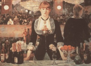  Photograph - Le Bar aux Folies-Bergere    1881-82 by Manet,Edouard