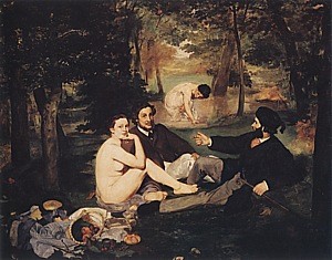  Photograph - Le Dejeuner sur l'herbe (Luncheon on the Grass), 1863 by Manet,Edouard