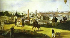  Photograph - The Universal Exhibition. (L'Exposition universelle de 1867). 1867 by Manet,Edouard