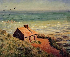 Oil custom Painting - The Custom House Morning Evvect 1882 by Monet,Claud
