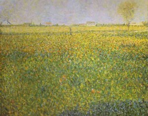 Photograph - Alfalfa, La Lucerne, Saint-Denis. c. 1885-86. by Seurat Georges