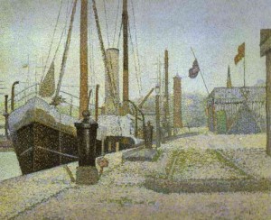  Photograph - La Maria, Honfleur. 1886. by Seurat Georges