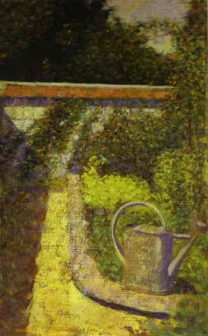  Photograph - Watering Can. c. 1883 p. by Seurat Georges