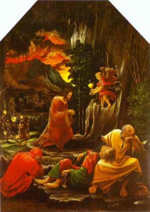 Oil garden Painting - The Agony in the Garden    c.1515 by Altdorfer, Albrecht