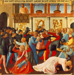 Oil angelico, fra Painting - Massacre of the Innocents by ANGELICO, Fra