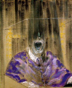Oil Painting - Head VI    1949 by Bacon, Francis