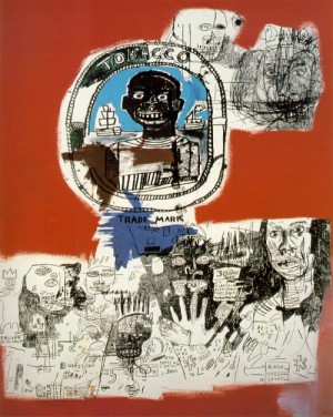 Oil basquiat, jean-michel Painting - Logo 1984 by Basquiat, Jean-Michel