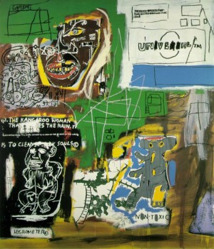 Oil basquiat, jean-michel Painting - Sienna 1984 by Basquiat, Jean-Michel