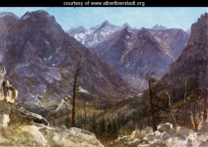 Oil bierstadt, albert Painting - Estes Park Colorado II by Bierstadt, Albert