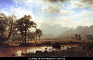 Oil bierstadt, albert Painting - Haying, Conway Meadows 1864 by Bierstadt, Albert
