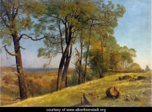 Oil landscape Painting - Landscape Rockland County California by Bierstadt, Albert