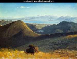 Oil bierstadt, albert Painting - Mono-Lake, Sierra Nevada, California, 1872 by Bierstadt, Albert