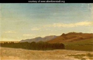 Oil bierstadt, albert Painting - The Plains Near Fort Laramie by Bierstadt, Albert