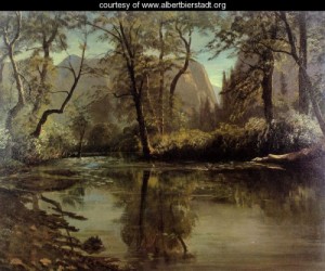 Oil bierstadt, albert Painting - Yosemite Valley, California by Bierstadt, Albert