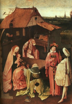 Oil bosch, hieronymus Painting - Epiphany  Philadelphia Museum of Art by Bosch, Hieronymus