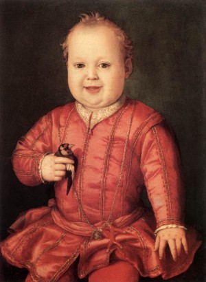 Oil bronzino, agnolo Painting - Portrait of Giovanni de' Medici  - c. by Bronzino, Agnolo