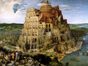 Oil bruegel, pieter the elder Painting - The Tower of Babel  1563 by Bruegel, Pieter the Elder