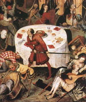 Oil bruegel, pieter the elder Painting - The Triumph of Death (detail)  - c. 1562 by Bruegel, Pieter the Elder