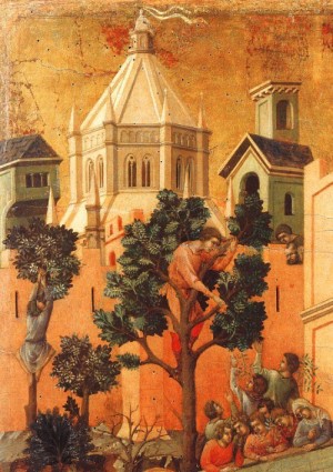 Oil buoninsegna, duccio di Painting - Entry Into Jerusalem by Buoninsegna, Duccio di