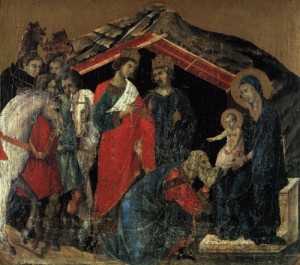Oil buoninsegna, duccio di Painting - THEMAE by Buoninsegna, Duccio di