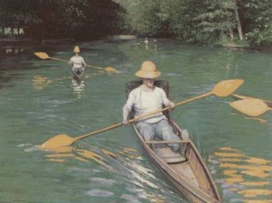 Oil caillebotte, gustave Painting - Scolls by Caillebotte, Gustave