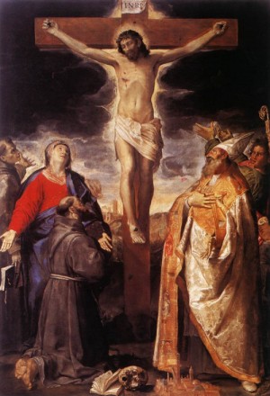  Photograph - Crucifixion  1583 by Carracci,Annibale