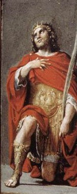  Photograph - Triptych  1604-05 by Carracci,Annibale