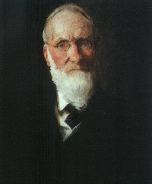 Oil chase, william merritt Painting - Portrait of David H. Chase   1895 by Chase, William Merritt