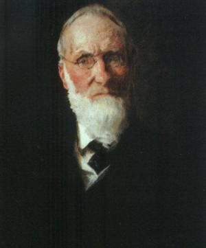  Photograph - Portrait of David H. Chase   1895 by Chase, William Merritt