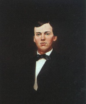 Oil chase, william merritt Painting - Portrait of William Gurley Munson    1868 by Chase, William Merritt