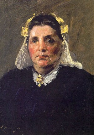  Photograph - Woman of Holland  1903 by Chase, William Merritt