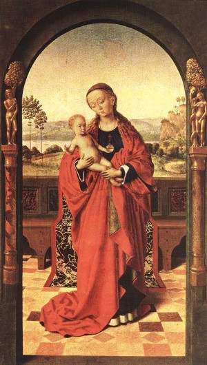  Photograph - Madonna   - c. 1445 by Christus, Petrus