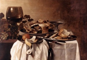 Oil claesz, pieter Painting - Still-life by Claesz, Pieter