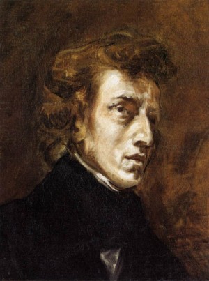  Photograph - Frederic Chopin   1838 by Delacroix, Eugene