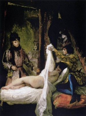  Photograph - Louis d'Orleans Showing his Mistress   1825-26 by Delacroix, Eugene