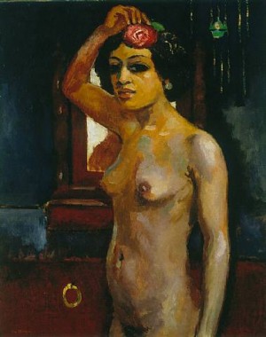 Oil dongen, kees van ar Painting - La Mulresse  1909 by Dongen, Kees van AR