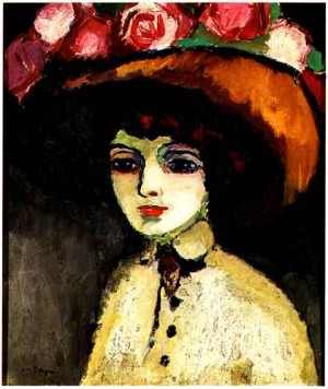 Oil woman Painting - Woman of Montmartre 1911 by Dongen, Kees van AR